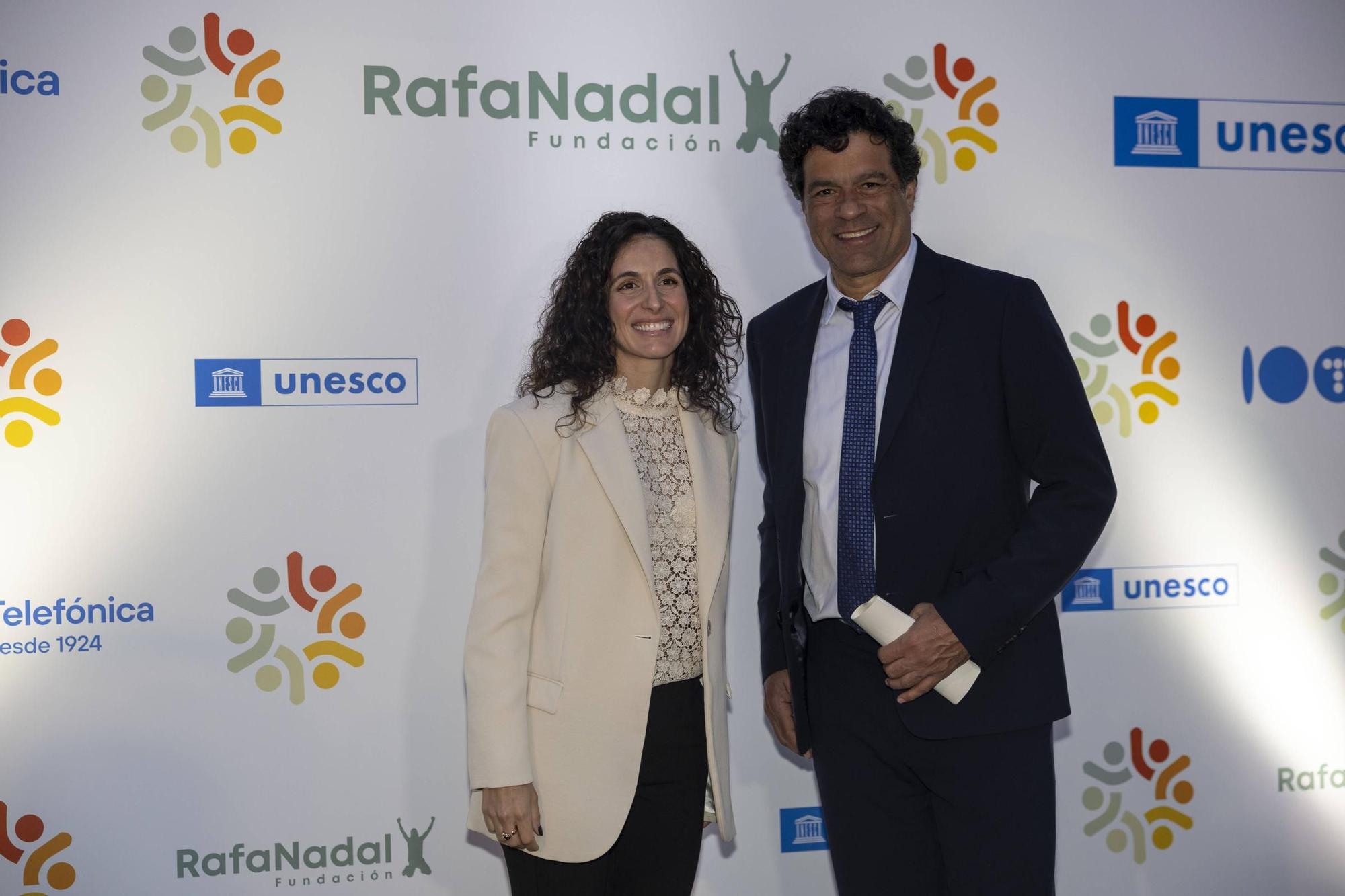 Las fotos de la reaparición de Mery Perelló en Mallorca, en la entrega de premios de la Fundación Rafa Nadal