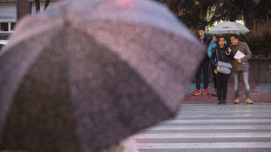 Lluvia y cielos nubosos, la tónica general para el fin de semana en Asturias