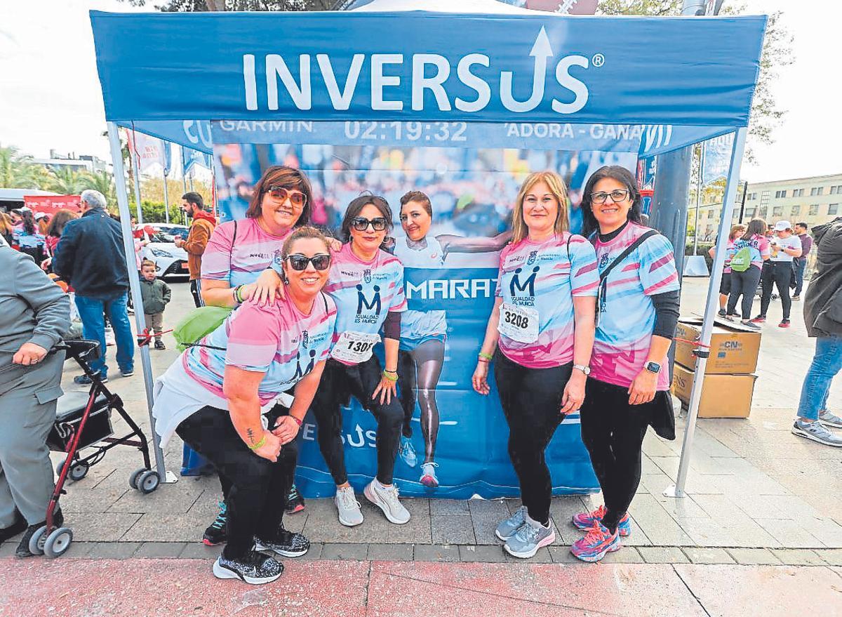 Los patrocinadores de la XI Carrera de la Mujer.