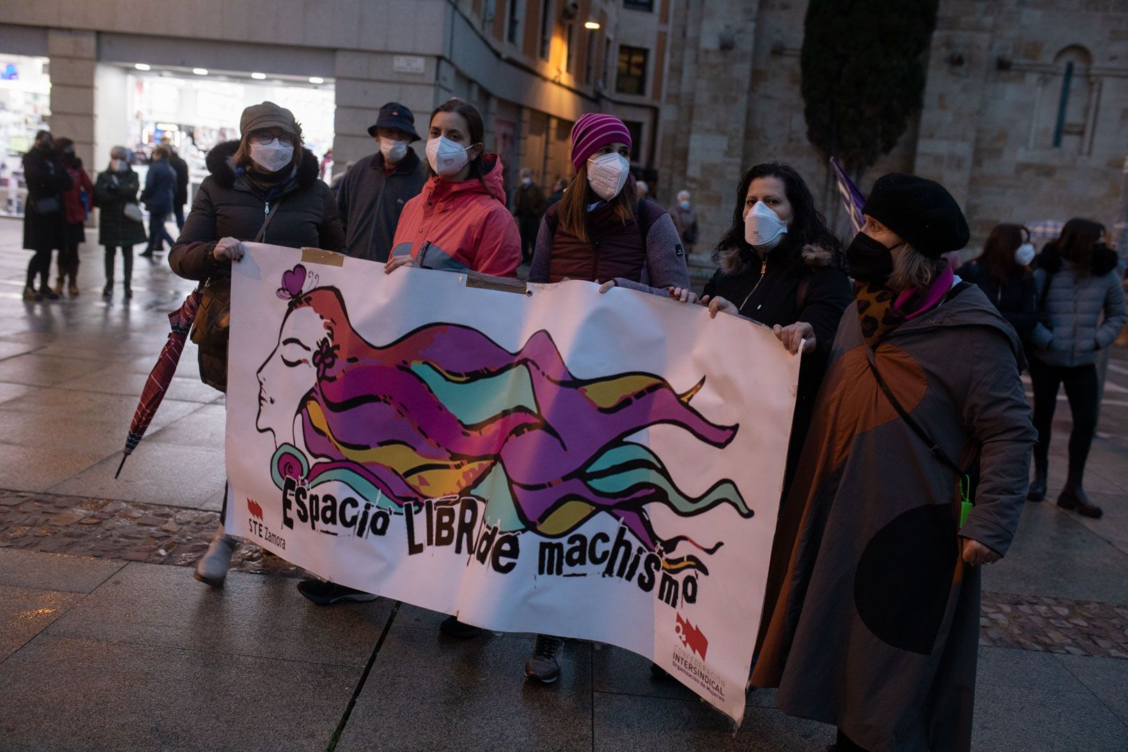 GALERÍA | La manifestación de los sindicatos del 8M en Zamora, en imágenes