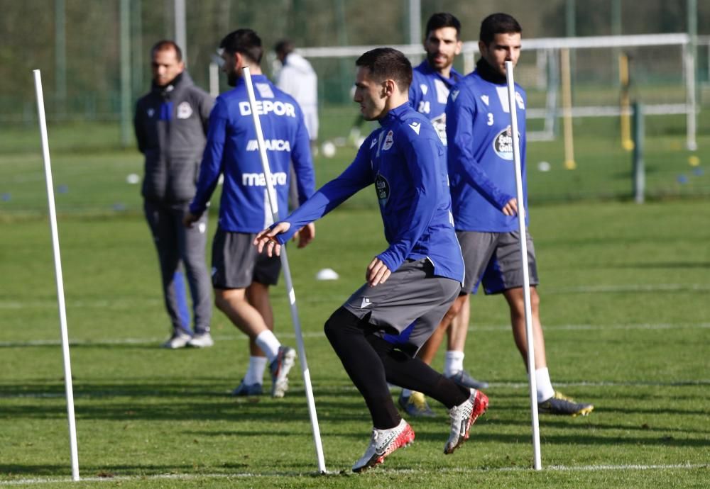 Sesión antes del Lugo-Dépor