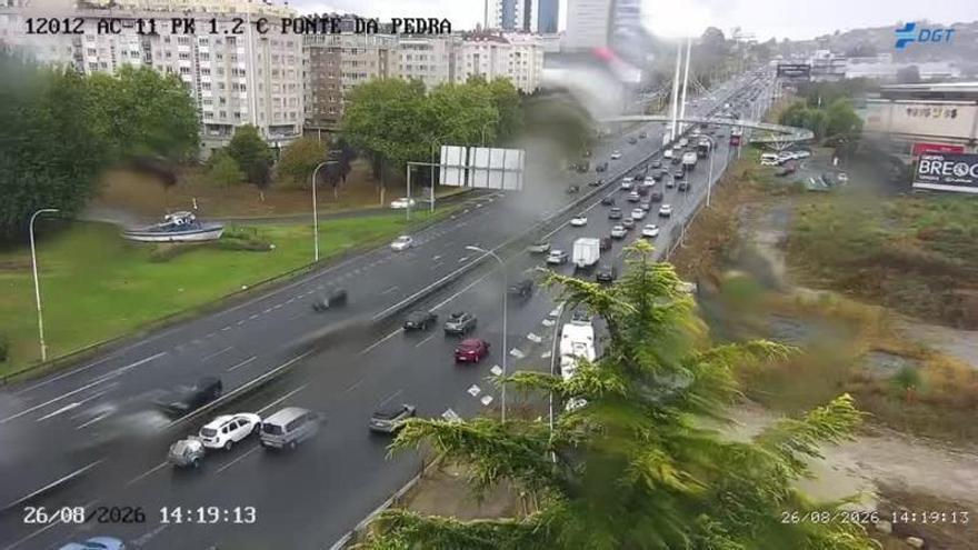 Accidente sin heridos este mediodía en Alfonso Molina
