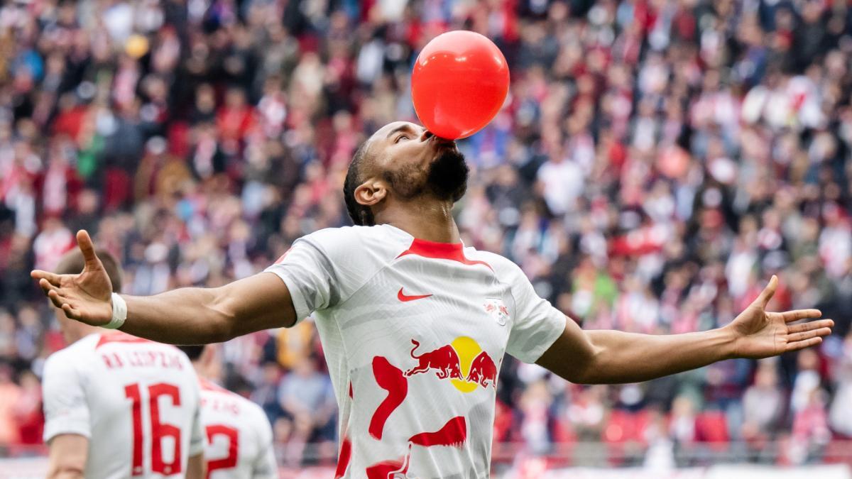 Nkunku volvió a marcar con el RB Leipzig