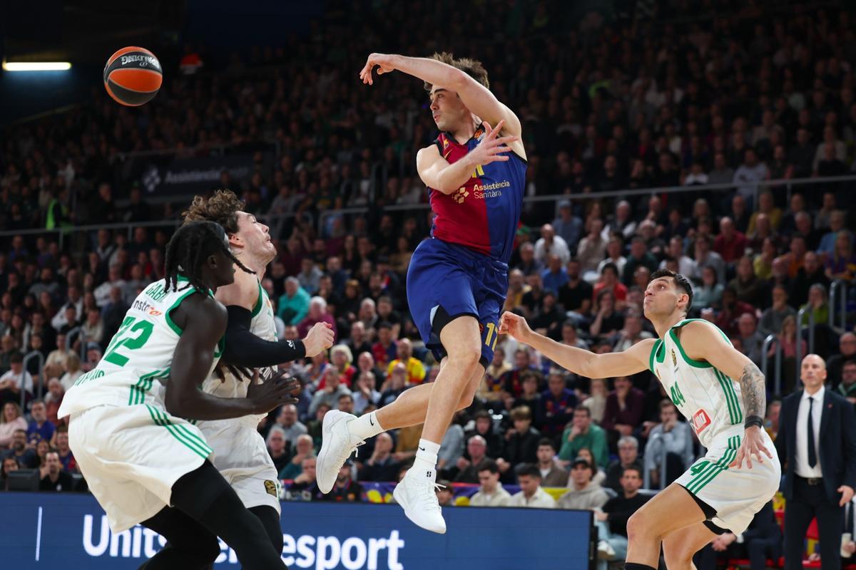 Juan Núñez apenas aportó en los minutos que estuvo en pista