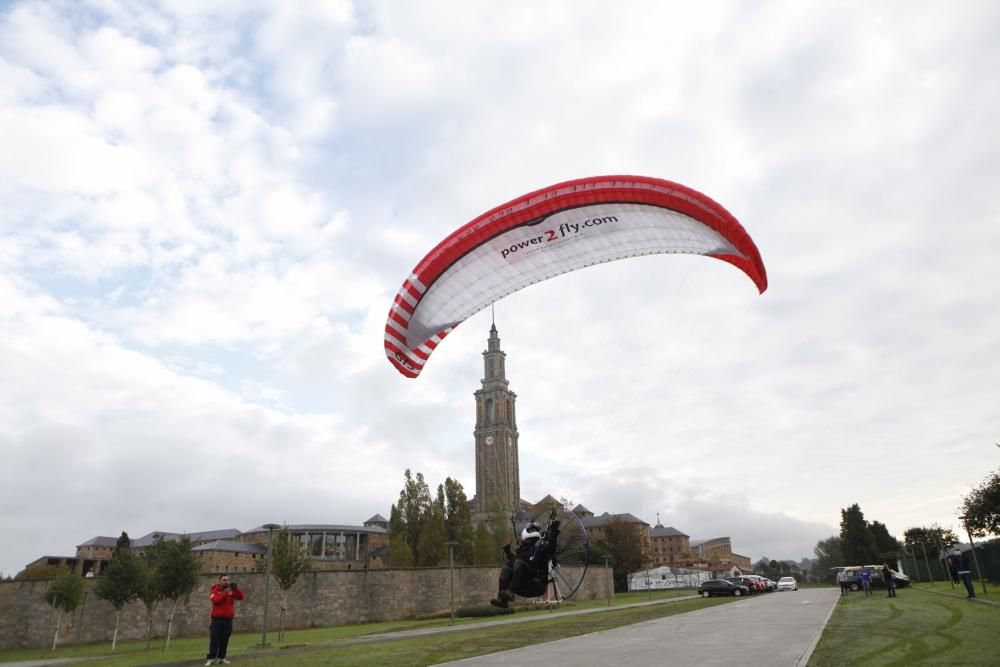 Vuelo solidario hasta Almería