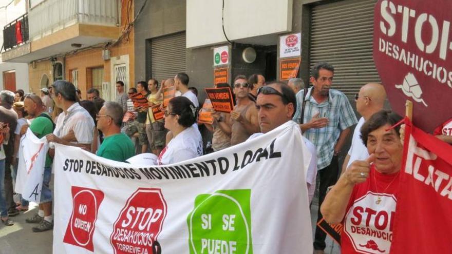 Protesta de la PAH en una imagen de archivo