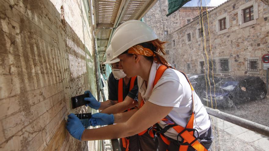 Jerónimas: arranca la restauración más singular de los últimos tiempos en Cáceres