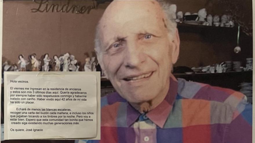 Un anciano se despide de sus vecinos con esta carta que te hará llorar