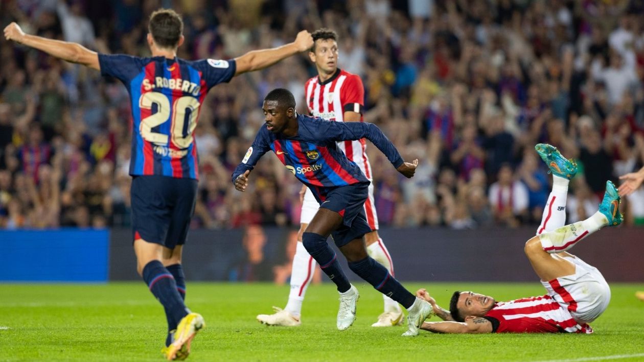 Dembélé destrozó al Athletic en el Camp Nou