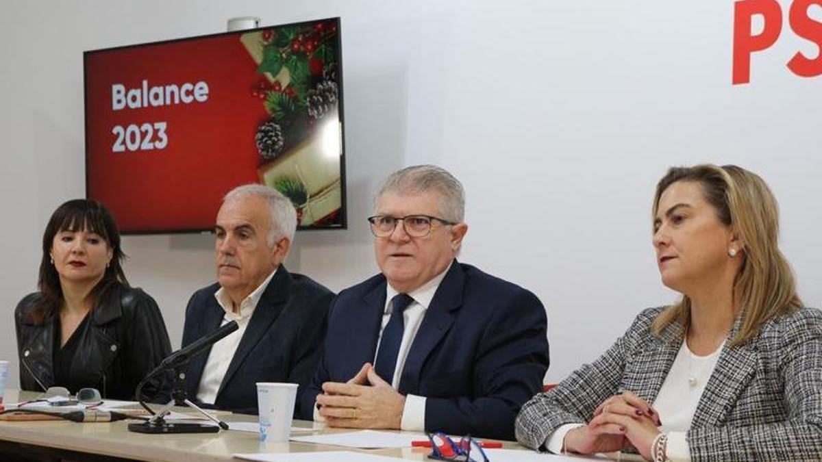 Balance del año del PSOE en Murcia