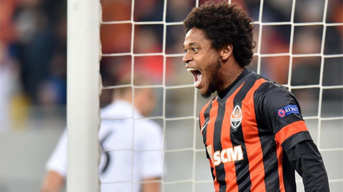 Luiz Adriano, del Shaktar Donetsk, es el máximo goleador de la Champions con 9 goles