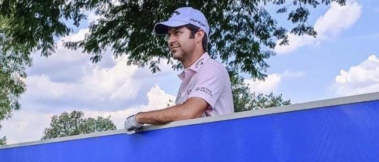 El golfista cacereño Jorge Campillo.