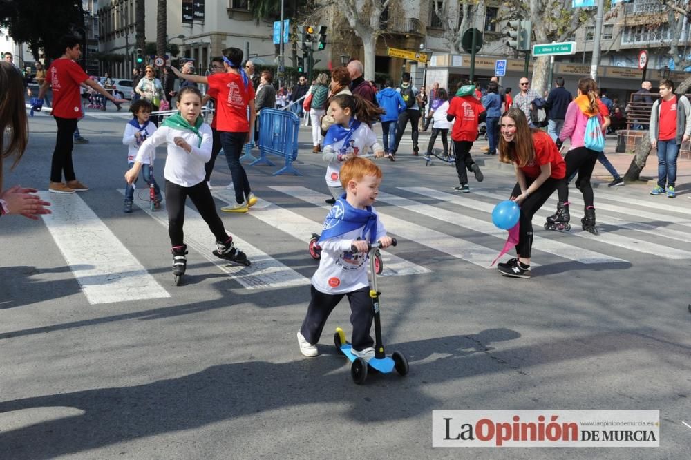 Marcha solidaria de Jesús-María por Haití