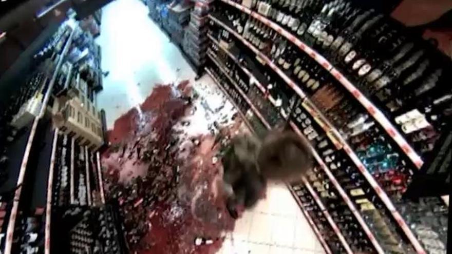 Un hombre provoca el pánico con una escopeta de caza en un supermercado