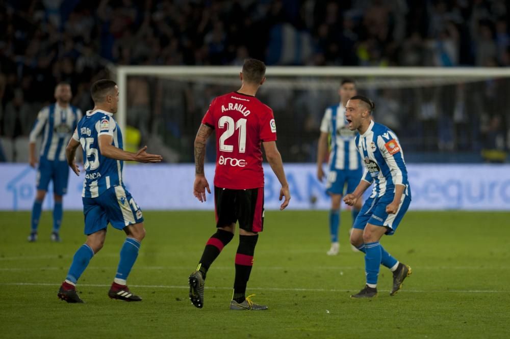 El Dépor le gana al Mallorca y sueña con Primera