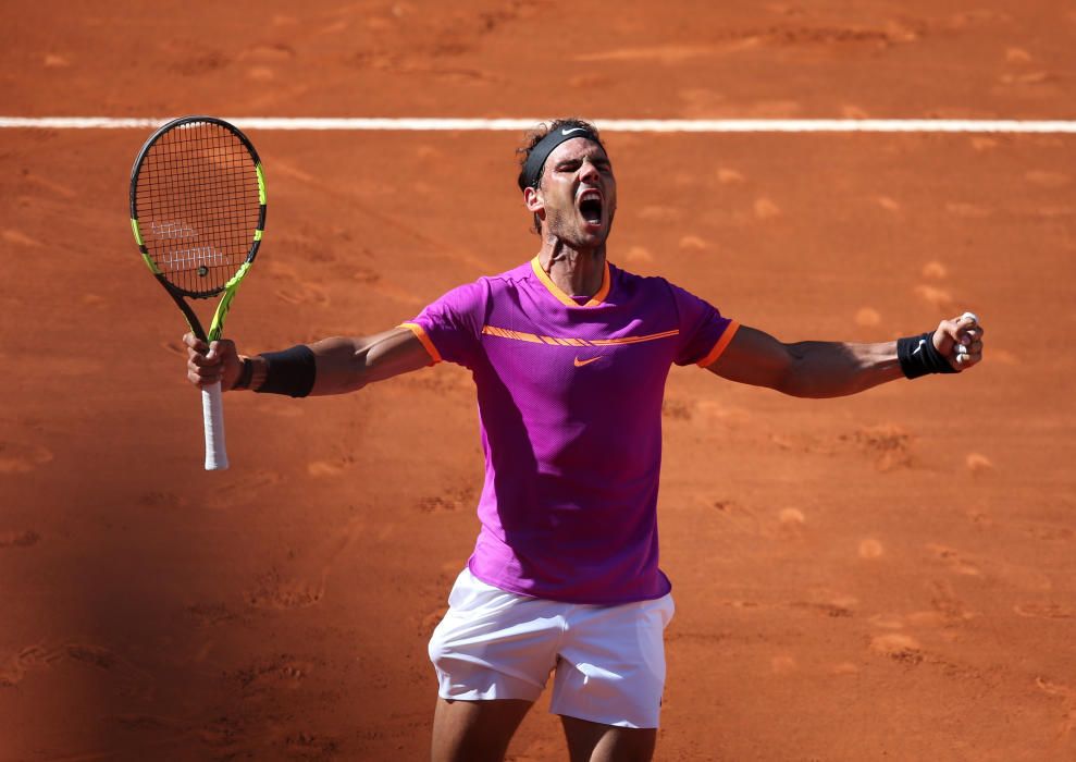 Las mejores imágenes del partido entre Nadal y Dkojovic.