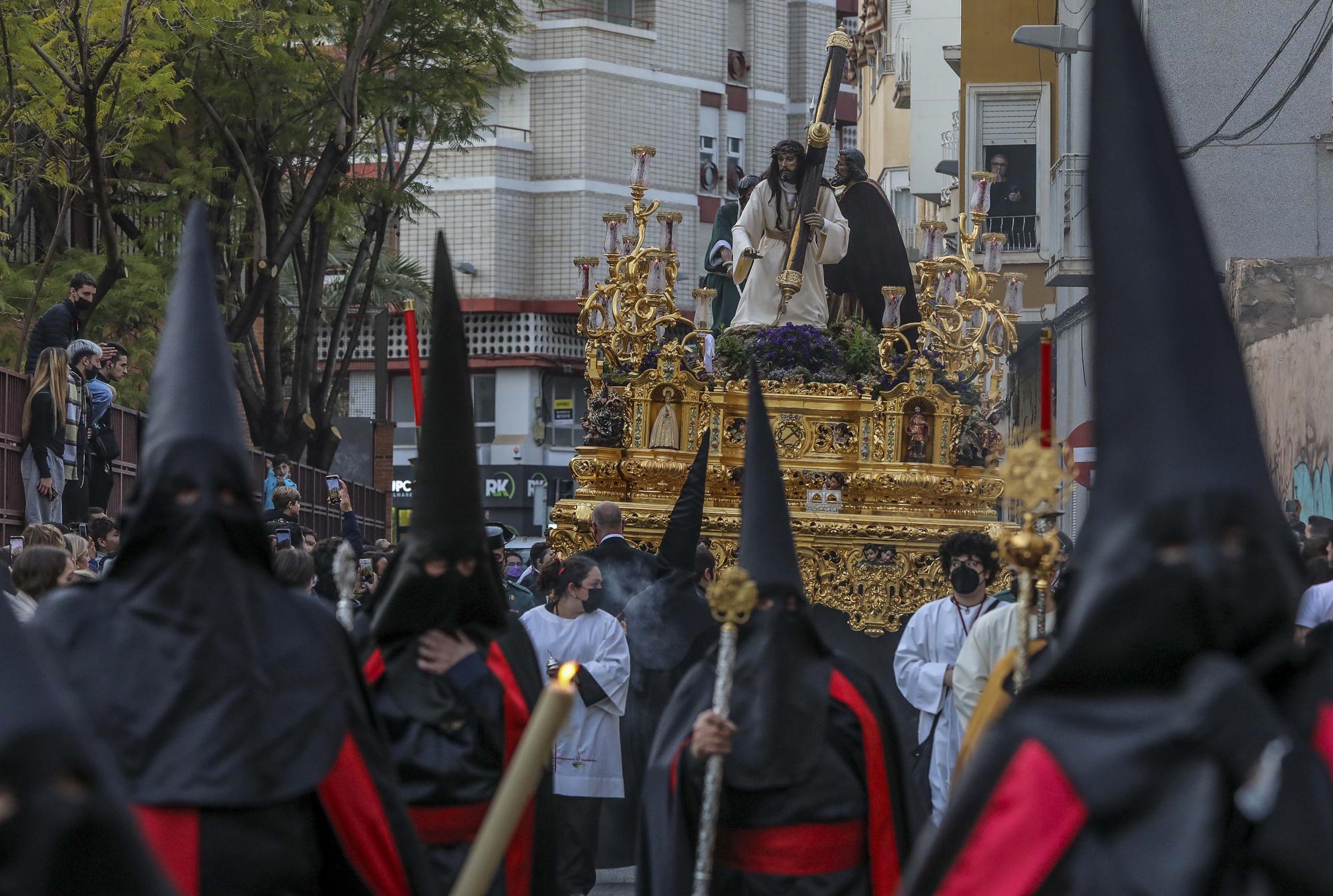 Procesiones Martes Santo Elche: La Sagrada Lanzada,Nuestro Padre Jesus de la Caida,La Santa Mujer Veronica,Santisimo Cristo del Perdon.