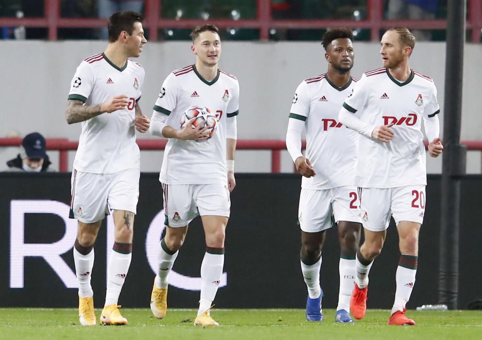 Champions League: Lokomotiv Moscú - Atlético