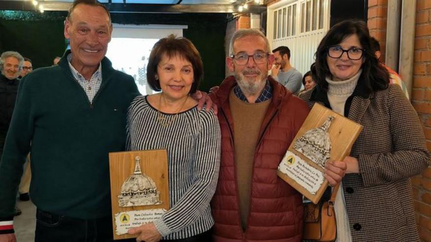 Pilar Marín, Juan Benedí, Luis López y Cristina Calvo. | SERVICIO ESPECIAL