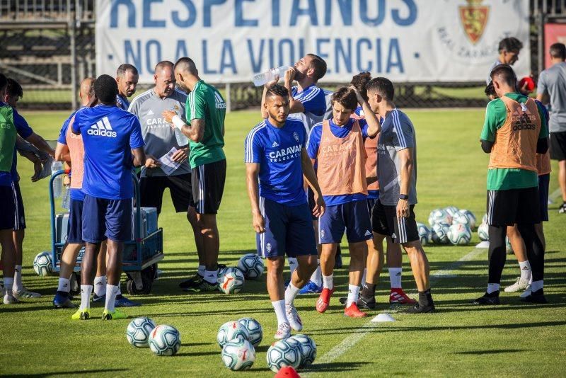 El Real Zaragoza vuelve a los entrenamientos