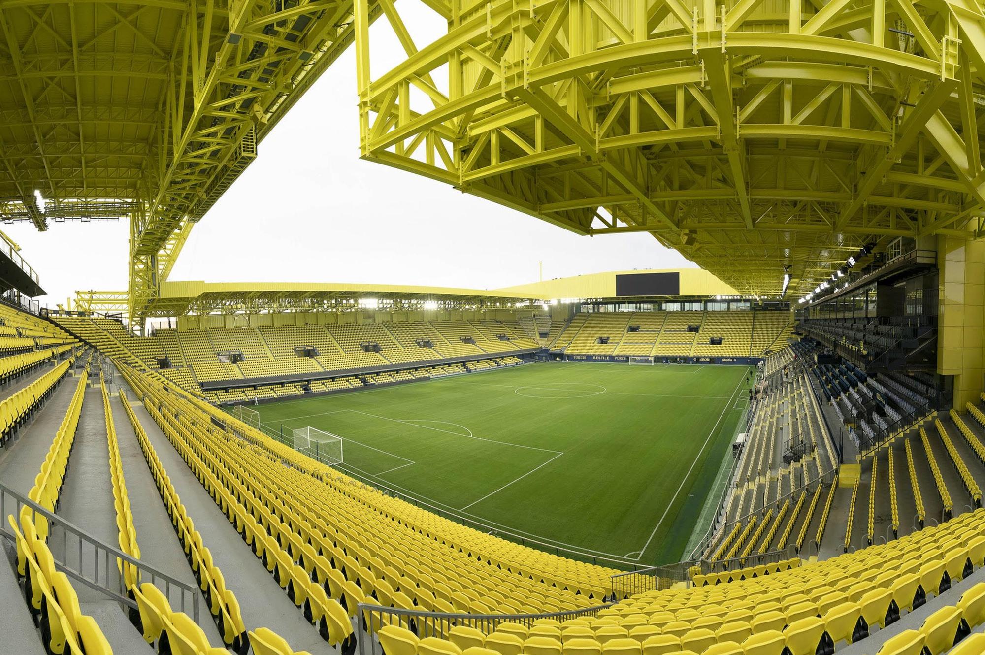 Así de espectacular ha sido la transformación del Estadio de La Cerámica