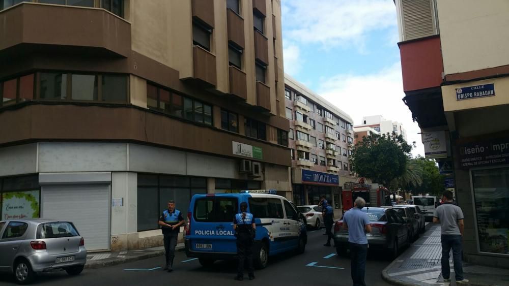 Incendio en un ático de Arenales