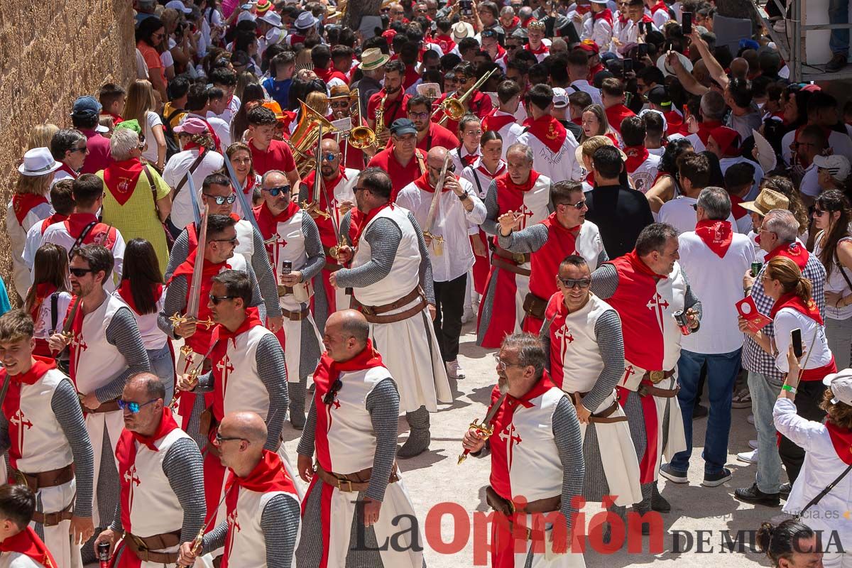 Moros y Cristianos en la mañana del dos de mayo en Caravaca