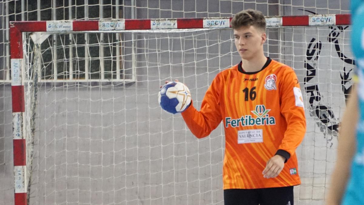 Dani Martínez en un partido de esta temporada.