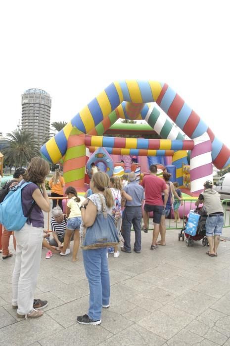 LAS PALMAS DE GRAN CANARIA. 01-09-16. Cine + Food en el Parque Santa Catalina FOTOS: JUAN CASTRO