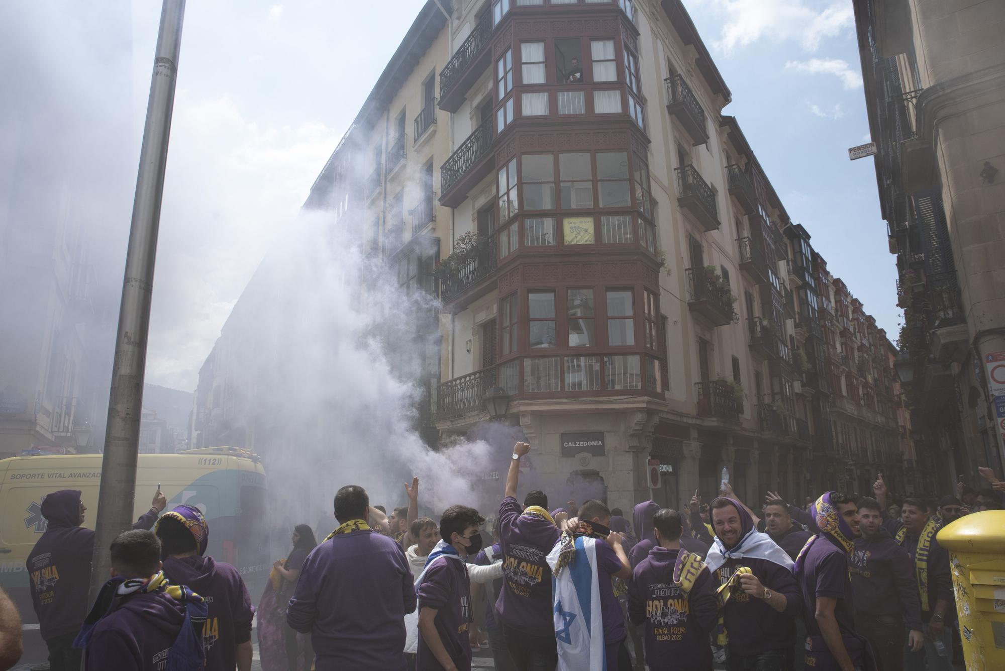 La festa prèvia al partit entre el Baxi i el Ludwigsburg