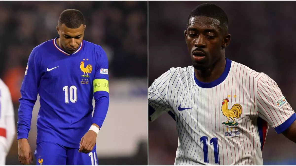 Deschamps quita presión al dúo Mbappé-Dembélé