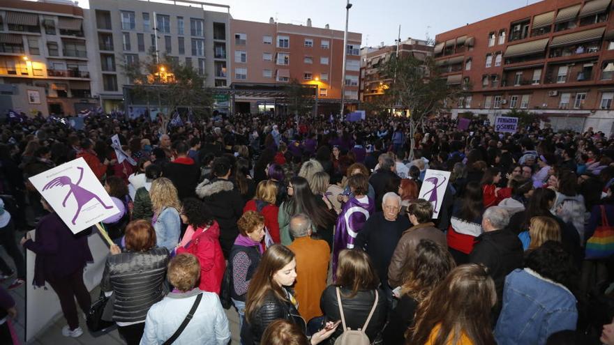 Manifestación 8M en Elche