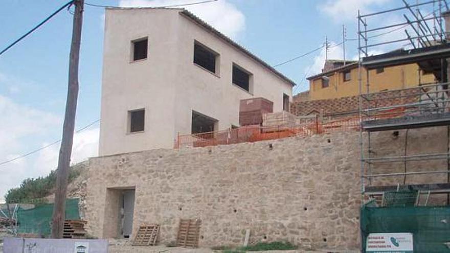 Las obras de restauración del Museo de Alfarería se paralizaron hace dos meses.