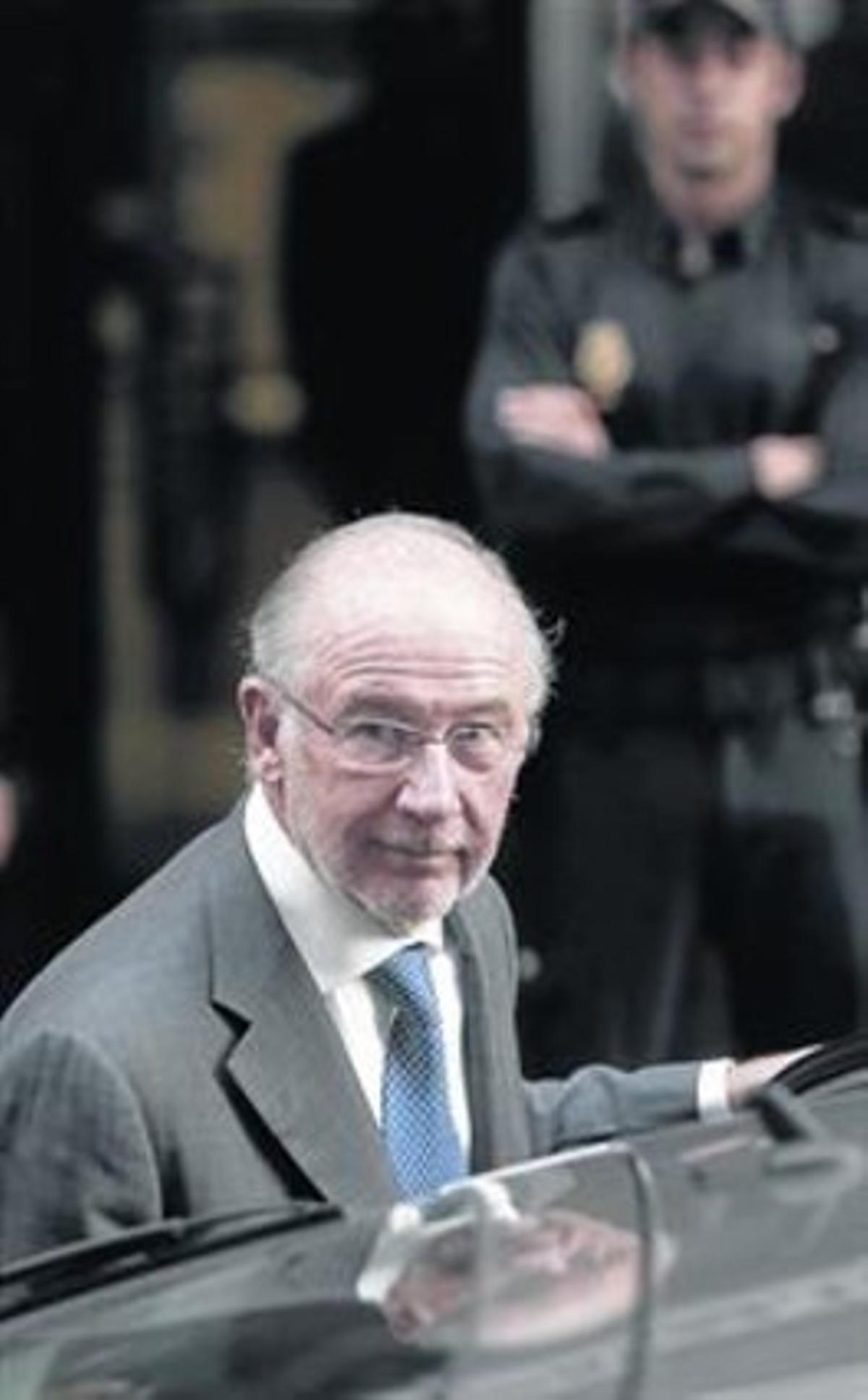 Rato surt de declarar de l’Audiència Nacional, dijous passat. Rato surt de declarar de l’Audiència Nacional, dijous passat.