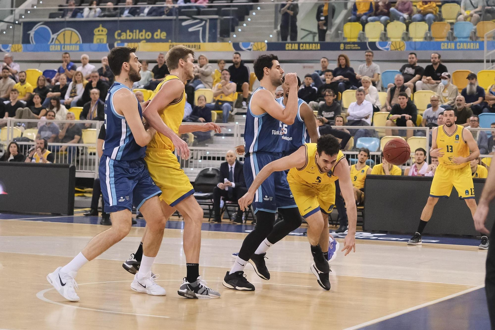 Baloncesto: Dreamland Gran Canaria - Turk Telekom Ankara