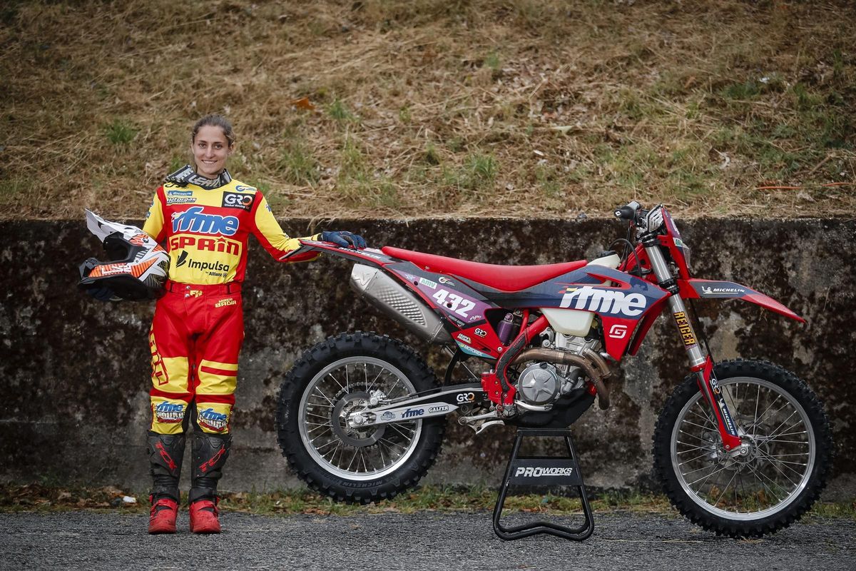 Mireia Badia, pilot d’enduro