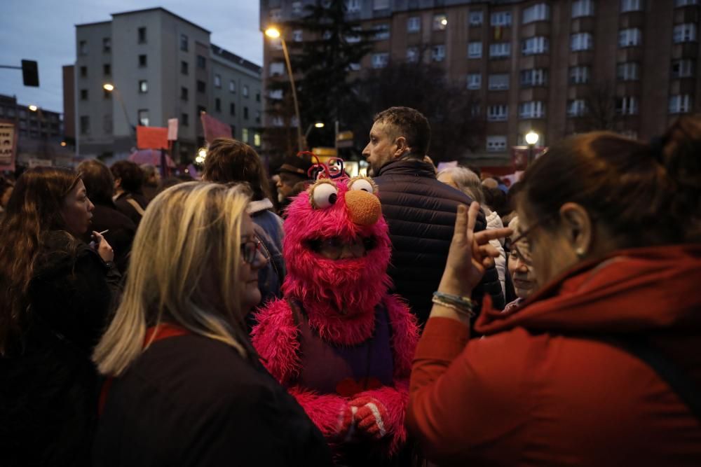 La manifestación, en imágenes