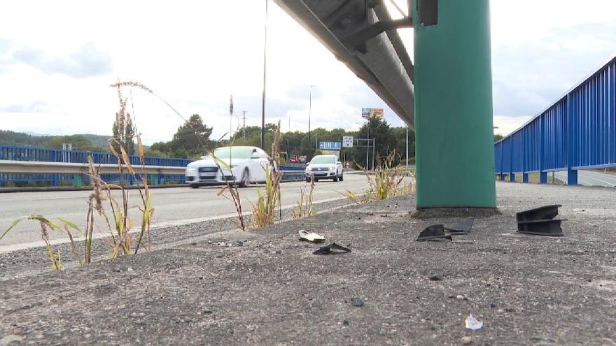 Dos muertos y siete heridos graves tras la colisión entre dos vehículos en Lugo.