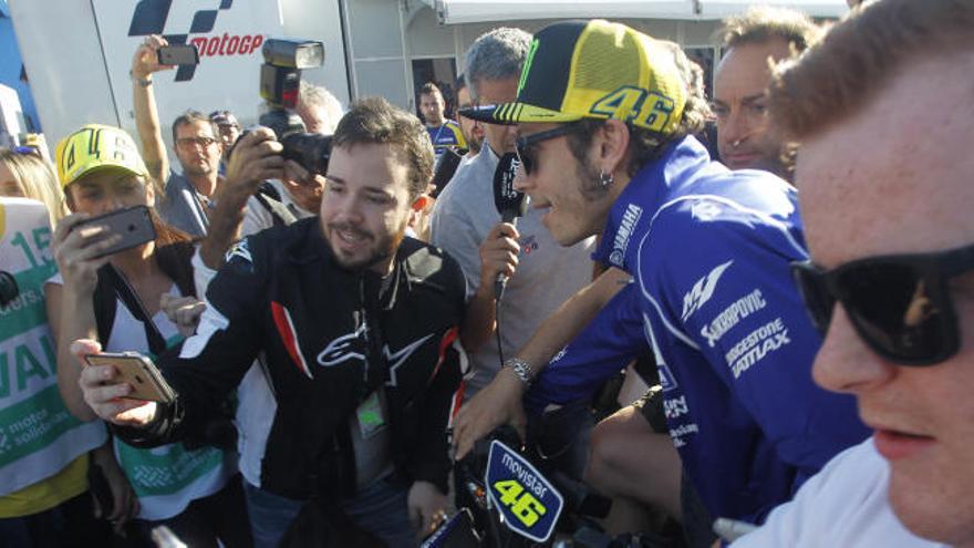 Rossi: &quot;Gracias papá Lorenzo&quot;