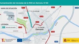El Mitma licita por 3,2 millones las obras de la travesía de la N-122 en Zamora