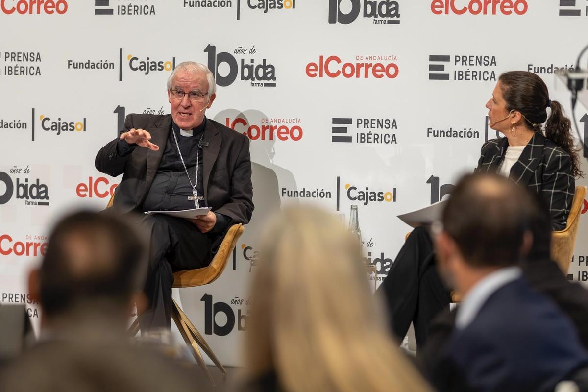 Fotogalería | #ElCorreoPregunta con el arzobispo de Sevilla, José Ángel Saiz Meneses Fotogalería | #ElCorreoPregunta con el arzobispo de Sevilla, José Ángel Saiz Meneses