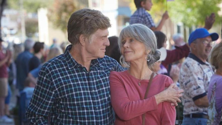 Redford y Fonda vuelven a enamorarse 50 años después