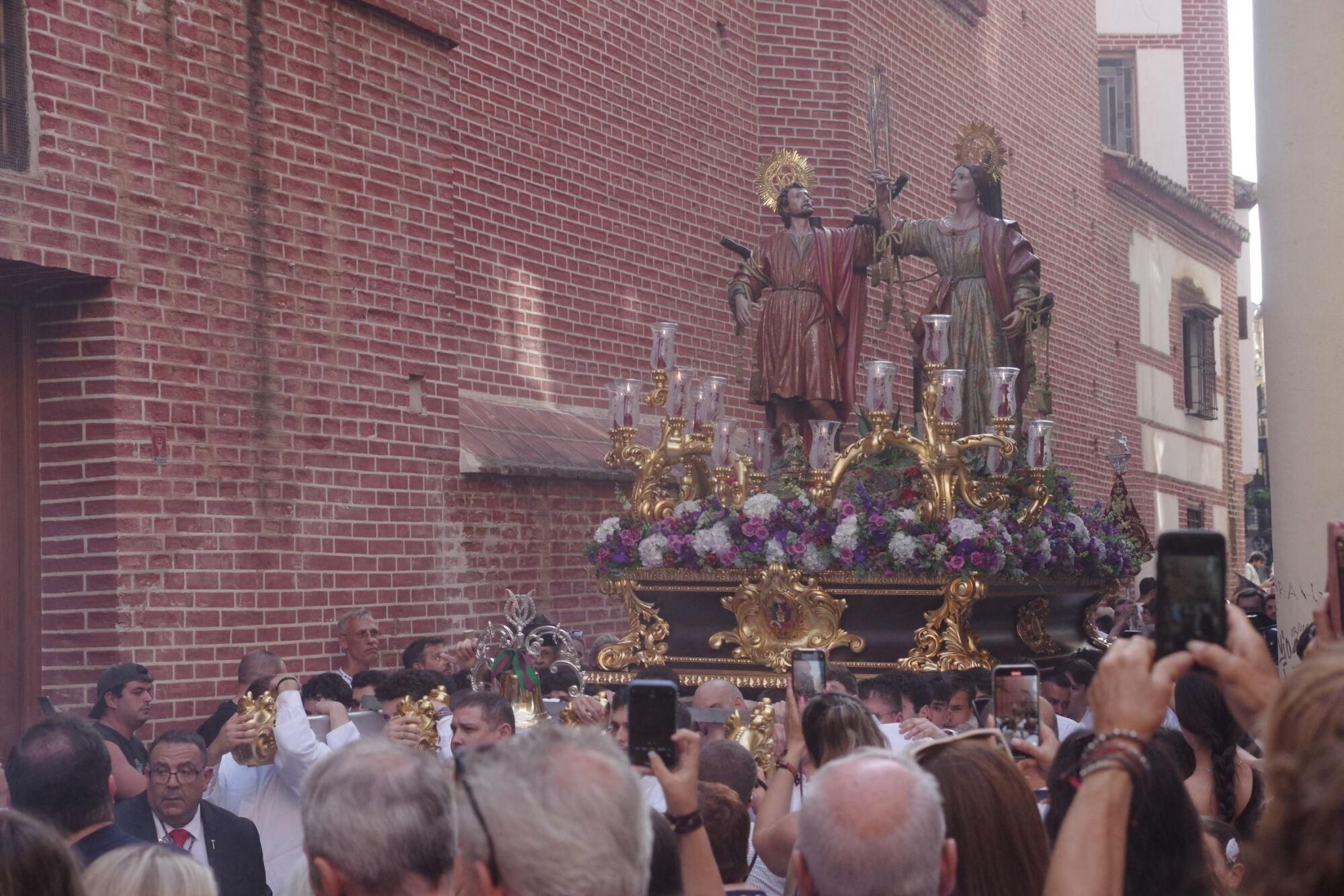 Procesión de los Patronos de Málaga 2025
