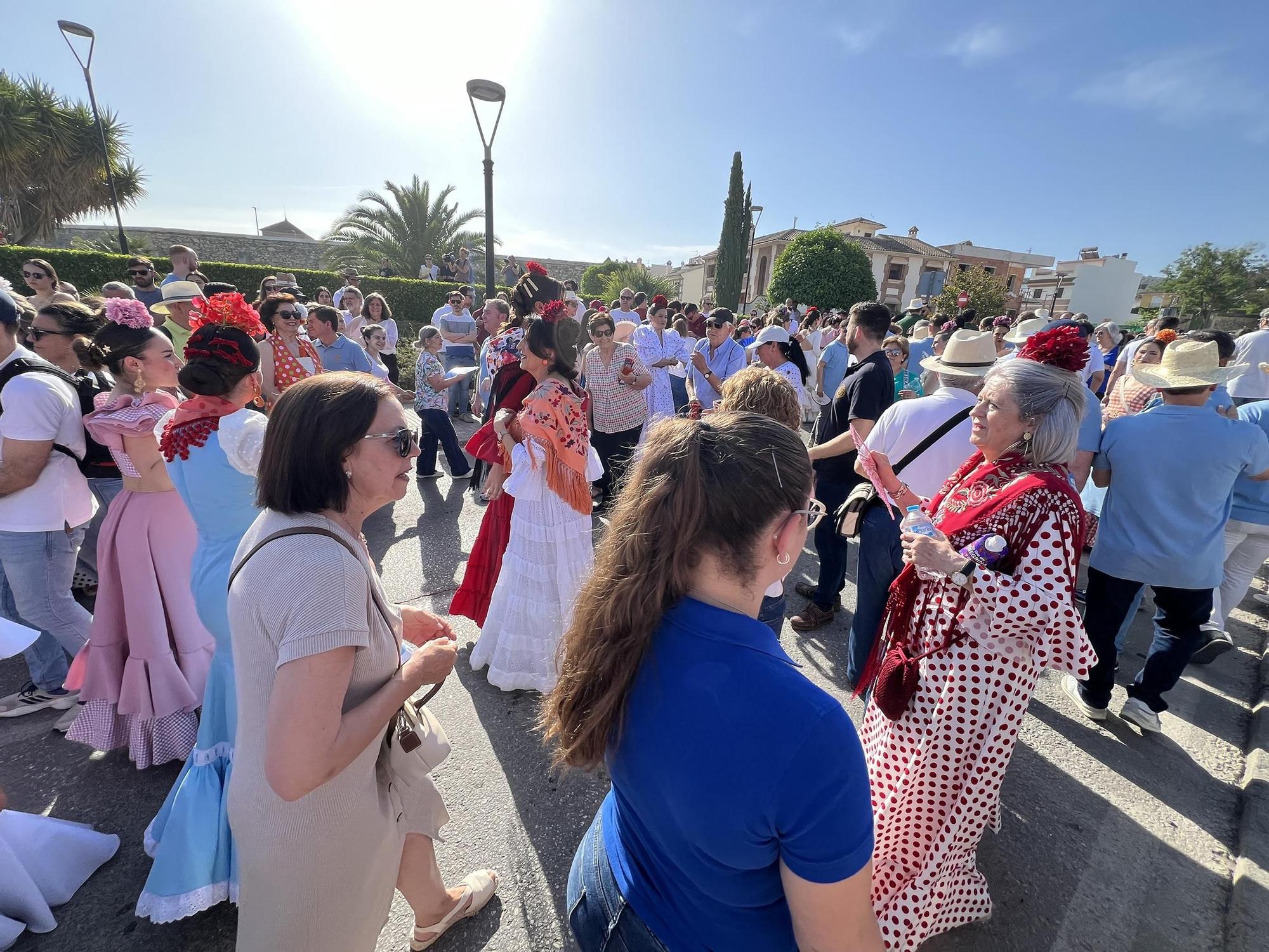 La Virgen de Araceli de Lucena regresa a su Santuario en la Romería de Subida