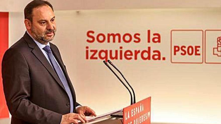 El secretari d&#039;Organització del PSOE, José Luis Ábalos