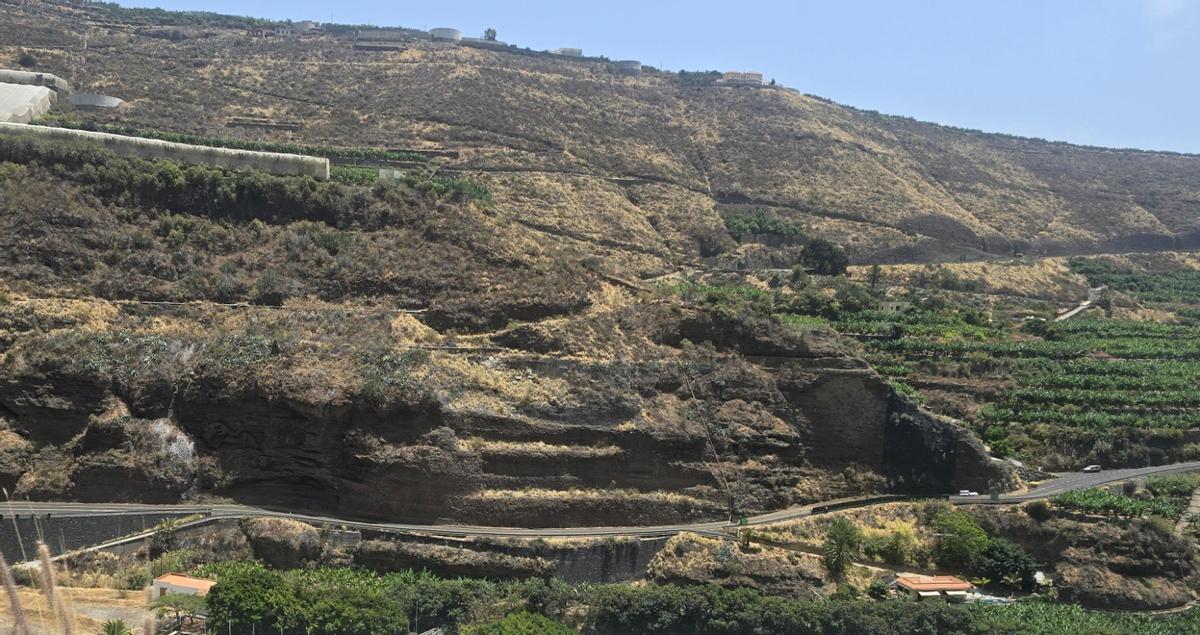 Una carretera de la isla