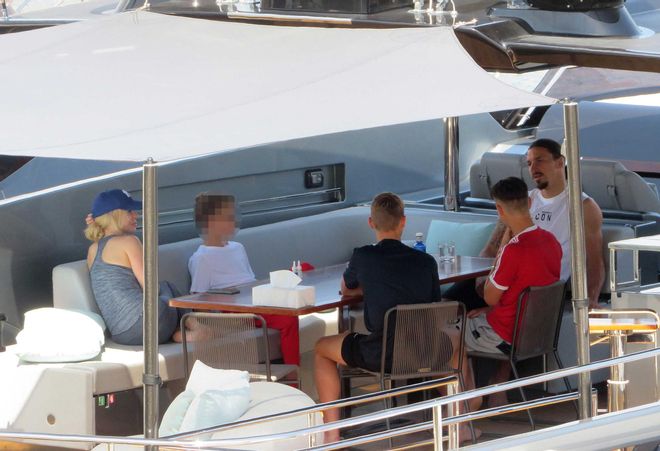 Zlatan Ibrahimovic se relaja en Mallorca