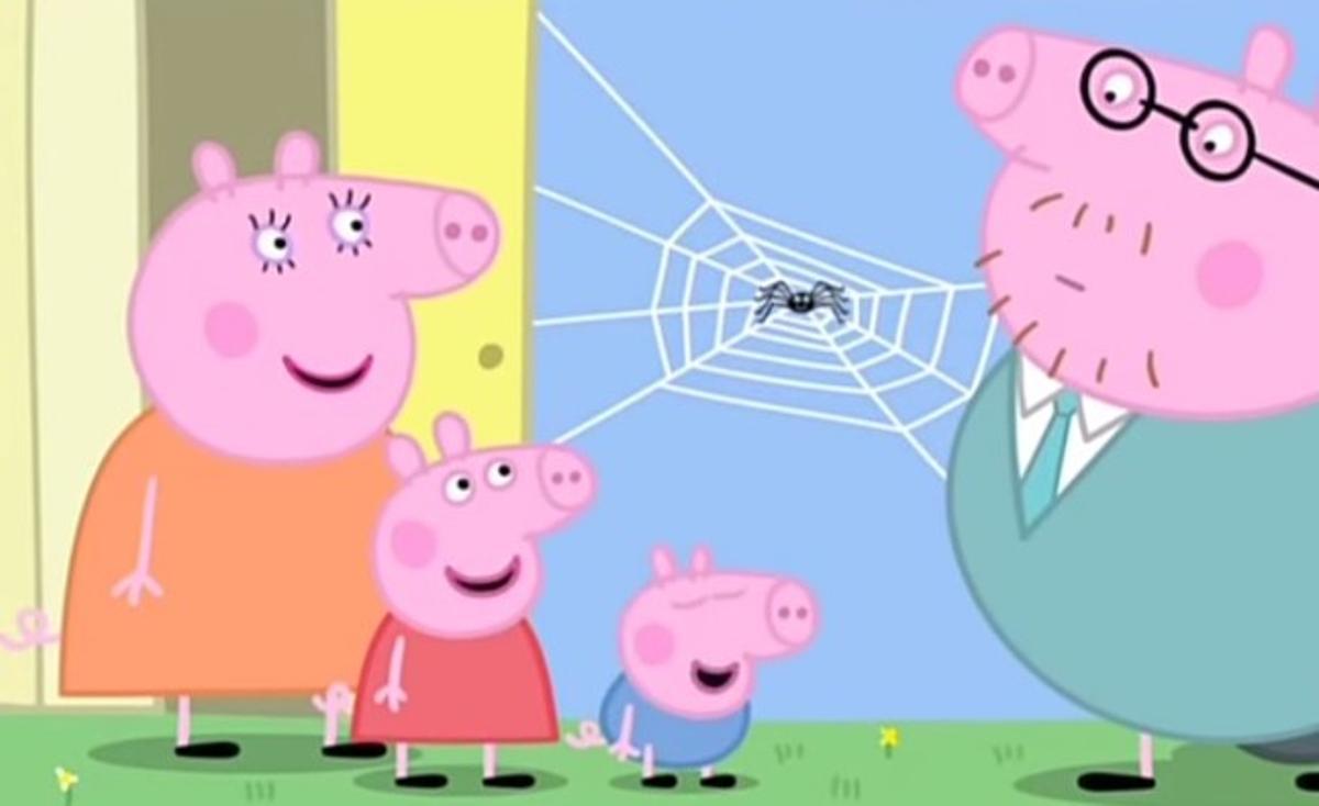Capítol de Peppa Pig sobre les aranyes