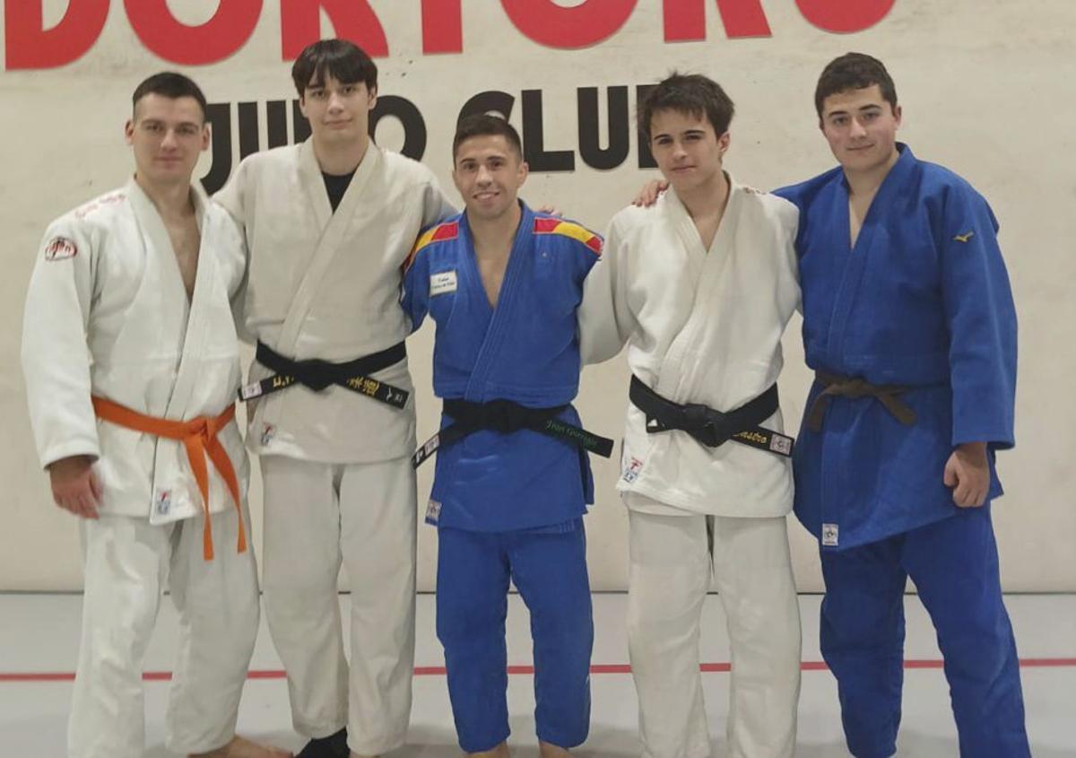 Víctor San Antonio, Diego Bruña, Fran Garrigós, Rubén de Castroy Ángel. | CEDIDAS