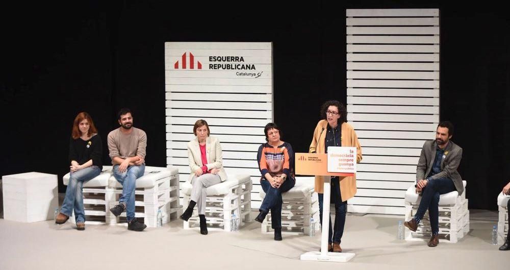 Acte central de la campanya electoral d'ERC a Girona